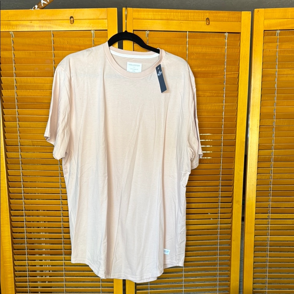Hollister Light peach Short Sleeve Tee